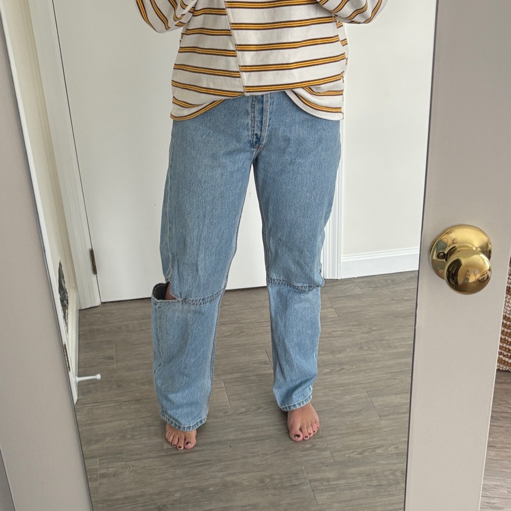 Light Blue Straight Leg Women’s Jeans